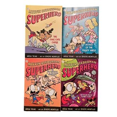 Melvin Beederman Superhero Books 1-8 Complete Series Greg Trine Square Fish Set