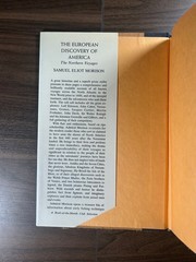Morison EUROPEAN DISCOVERY AMERICA Northern Voyages 1971 3rd Print DJ
