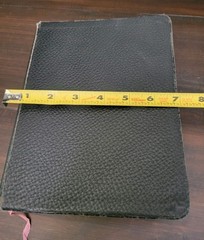 1934 Vintage KJV Thompson Chain Reference Bible Leather B. B. Kirkbridge Bible