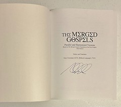 The Merged Gospels 3rd Edition Paperback (Signed) by Gary Crossland