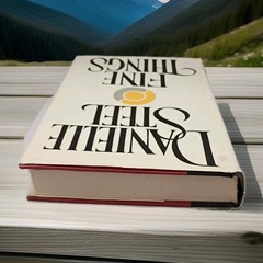 Fine Things By Danielle Steel 1987 Delacorte Press Very Nice 1st Edition Copy!