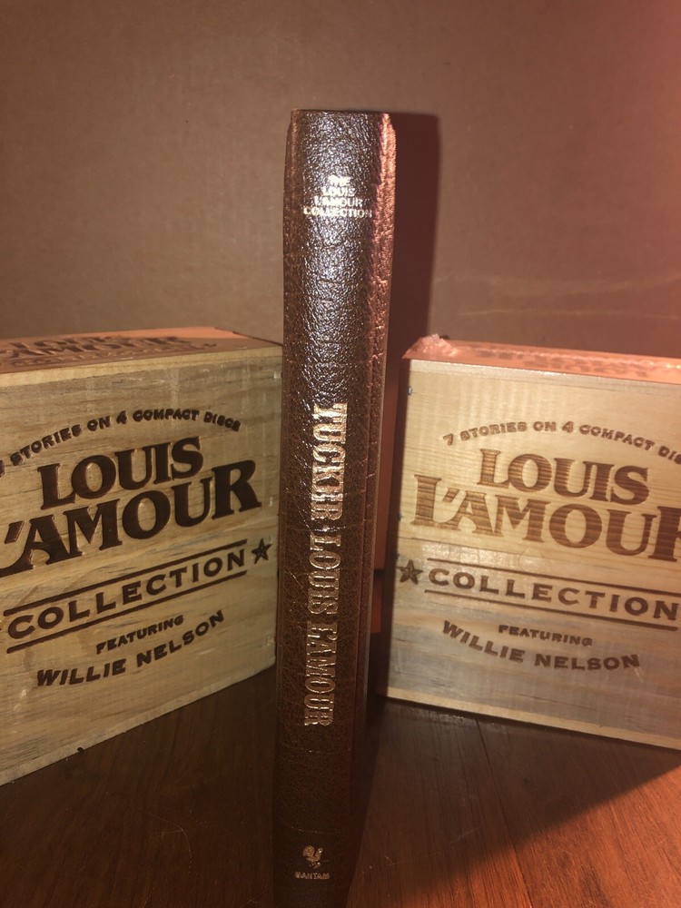 TUCKER Louis L’Amour Collection GENUINE LEATHER Gold Gilt Page Edges Western