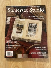 Somerset Studio Mixed Media Magazine Book Zine Vol 30 #2 Art Create US SELLER