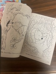 HUGE Winnie The Pooh Bear Disney Coloring Book 10 Lot Friends Are Fun New