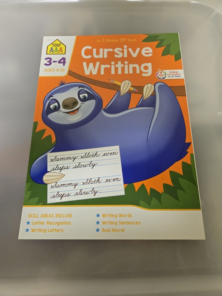 Cursive Writing 3-4 Ages 8-10 (Paperback or Softback)