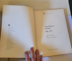 The World of Vermeer 1632-1675 Hardcover Hans Koning 1967 Art Book