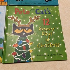 Pete The Cat Books Lot Of 6 Large Hardcover Picture Kids Easter Halloween Xmas
