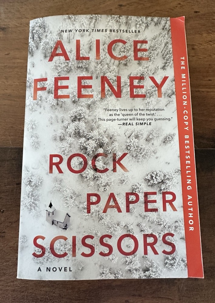 Alice Feeney Rock Paper Scissors Paperback Flatiron Books Fiction Thriller