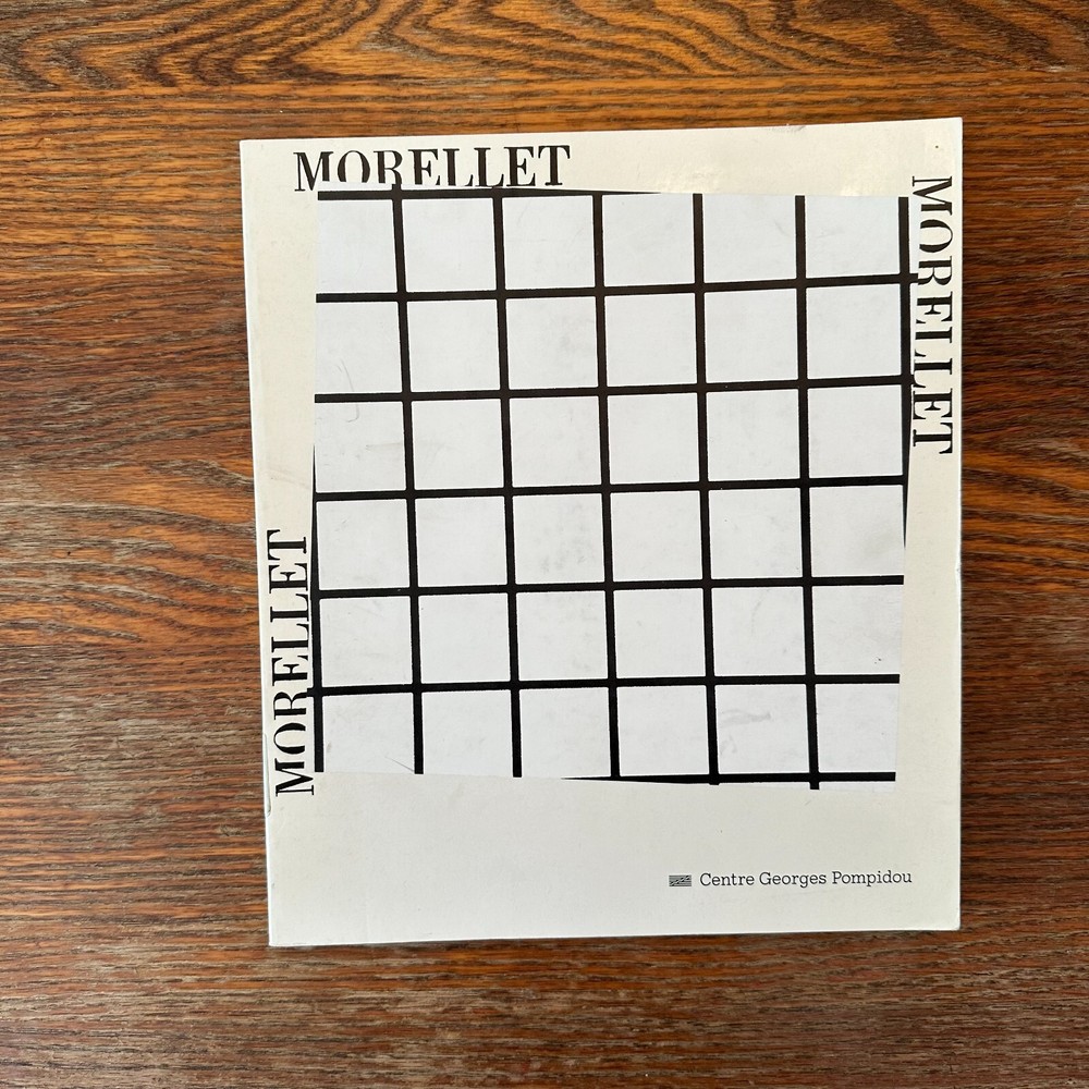 François Morellet Musee National D’Art Moderne 1986 French Language Paperback G