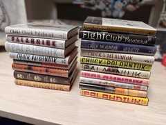 18 Rare Chuck Palahniuk First Edition Books, Fight Club, Choke, Survivor & MORE