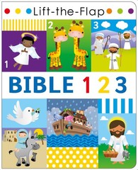 Bible 123 – Lift the Flap Activity Kids Books – Childrens Books, Toddler Boo…