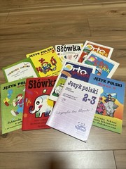Język Polski Ortografia I Gramatyka Dla Dzieci 17 Książek Klasa 1-5 Polish books