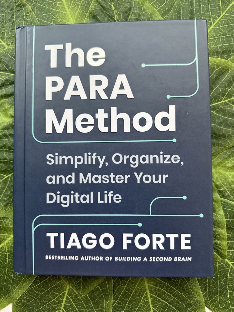 The PARA Method: Simplify Organize & Master Your Digital Life. Used V Good.