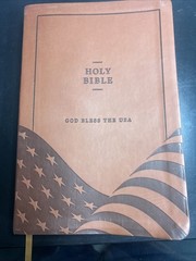 God Bless The USA Bible Lee Greenwood KJV Donald Trump Inauguration Large Print
