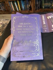 FairyLoot Exclusive HC The Winged Game w/ Dust Jacket – Sophie Kim