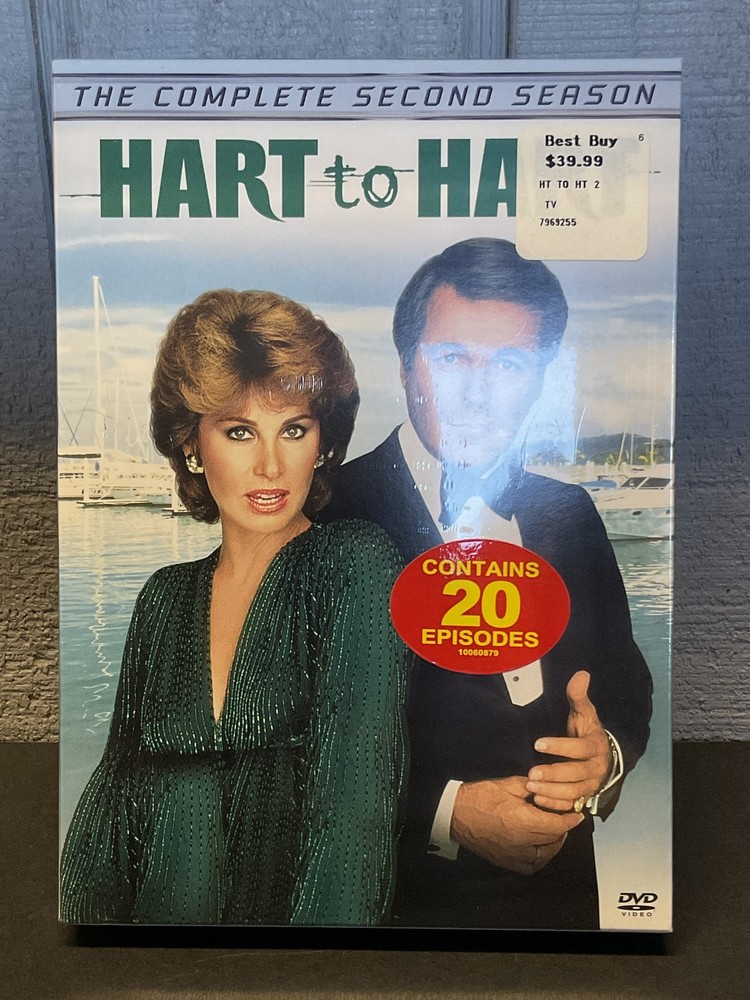 Hart to Hart The Complete Second Season DVD 5-Disc Set Robert Wagner Stefanie