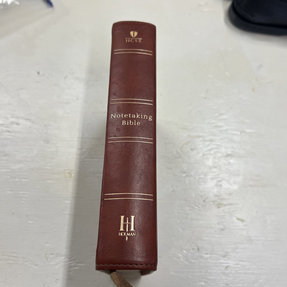 HCSB Notetaking Bible,Brown Bonded Leather Bonded Leather