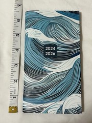 Oceans Swell 2024-2026 Two-Year Pocket Planner, August 2024 – December 2026