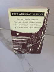 4 American Classics, Walden, Song of Myself, Nature, Poems, Shambhala, 1995