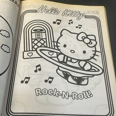 SANRIO Hello Kitty Coloring Book And Activity Bendon 2014 With 3 Pages Colored