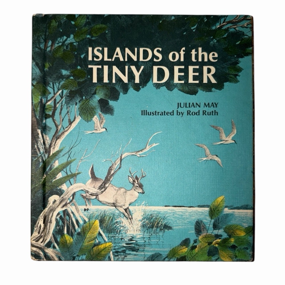 Vintage 1973 Islands of the Tiny Deer Julian May Rod Ruth Hardcover Ex Library