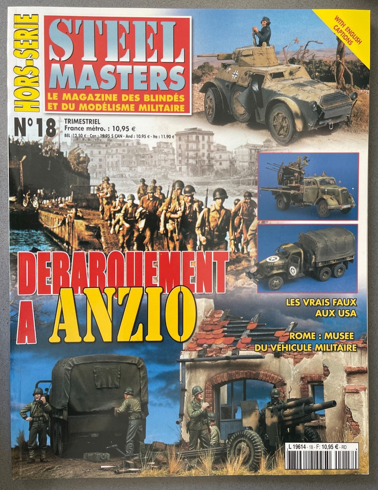 Steel Masters Issue 18 August September October 2003 Debarquement A Anzio