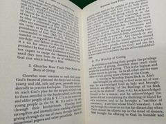 1953 CHRISTIAN STEWARDSHIP AND CHURCH FINANCE by H.W. Ellis, HB,