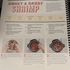 1 Lot of 2 “Party in an Instant Pot” & “Step By Step by Instant Pot” Cookbooks