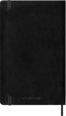 Moleskine Classic Notebook, Soft Cover, Large (5″ x 8.25″) Plain/Blank, Black…