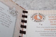 Goose Berry Patch The Harvest Table Cook Book 2012 221 pages Hardcover Spiral