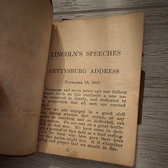 Little Leather Library Speeches & Addresses of Abraham Lincoln Leather