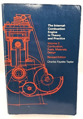 The Internal Combustion Engine In Theory And Practice Volumes 1 & 2 w/ 4 Inserts