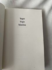 Vegan Virgin Valentine – Paperback By Mackler, Carolyn – VERY GOOD