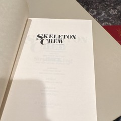 Stephen King Skeleton Crew Limited Edition HC Putnam’s 1990’s Horror Shorts