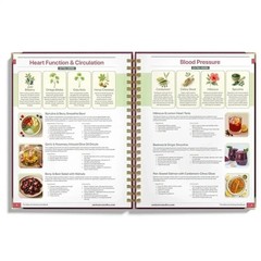The Natural Healing Handbook, Spiral-Bound Guide For Herbal Remedies And Natural