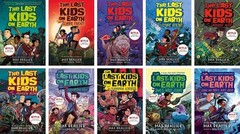 Last Kids on Earth Complete 10 Book Collection Set by Max Brallier Paperback Age