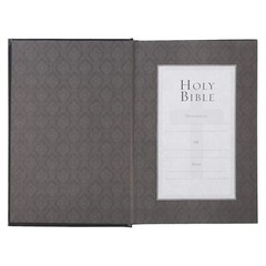 The Holy Bible KJV King James Version LARGE PRINT Hardcover.Jesus Words In Red N