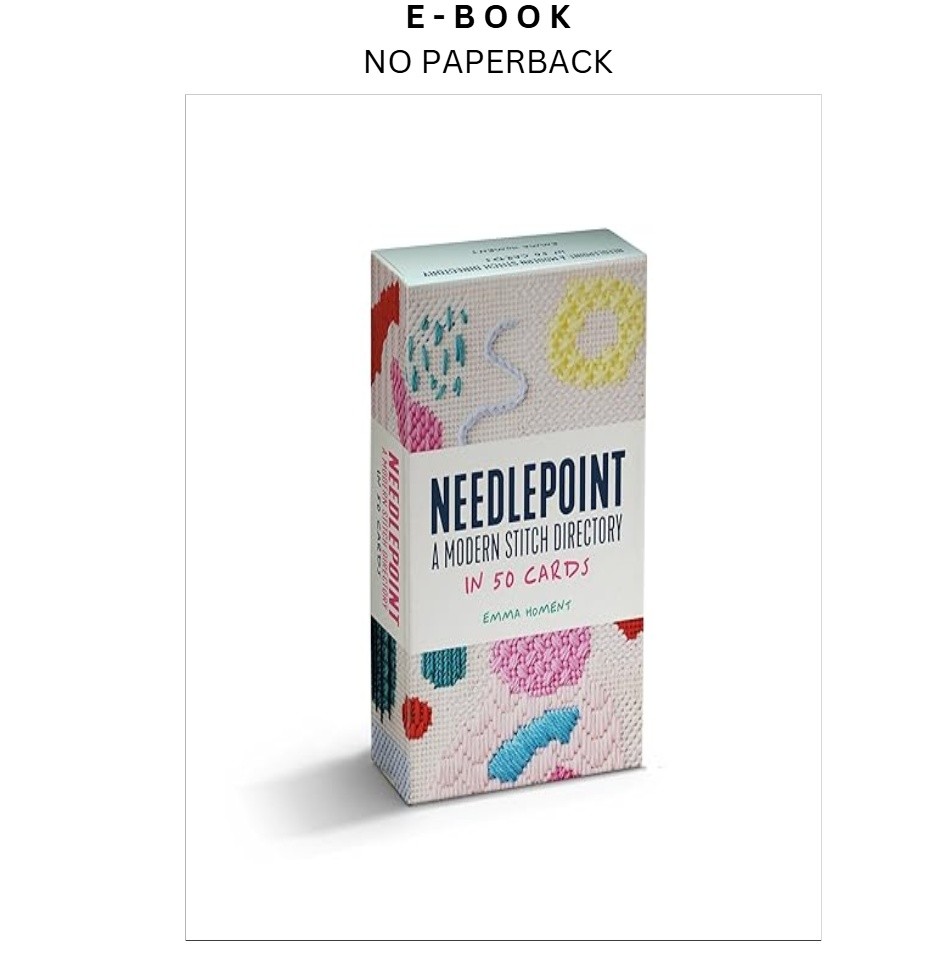 Needlepoint: A Modern Stitch Directory Card Deck: 5, Emma Homent 2023