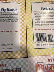 Lot of 29 Babysitters Little Sister Books, Little Apple Scholastic – No Repeats