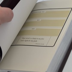 NIV Thinline Reference Bible (2002, Premium Bonded Leather) Burgundy W/Box