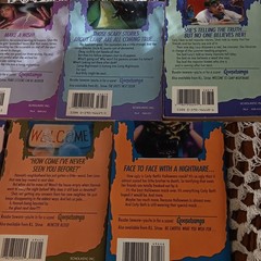 R.L. Stine Goosebumps Lot of 7 Paperback Horror Kids Novels Monsters Ghosts 1994