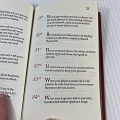 Washington’s Rules of Civility and The American Flag History and Etiquette Lot