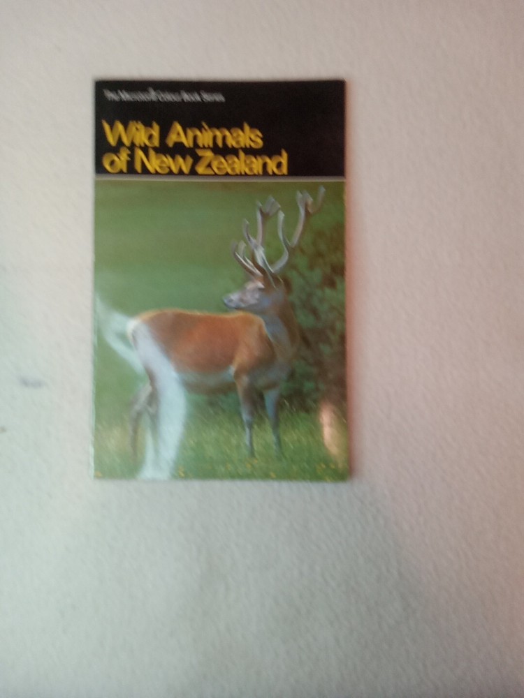 $3.45 – Discover New Zealand, booklet, Wild Animals of New Zealand