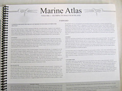 MARINE ATLAS Vol 1 OLYMPIA to MALCOLM ISLAND 2010 Edition 11.5″x14″ Pacific NW