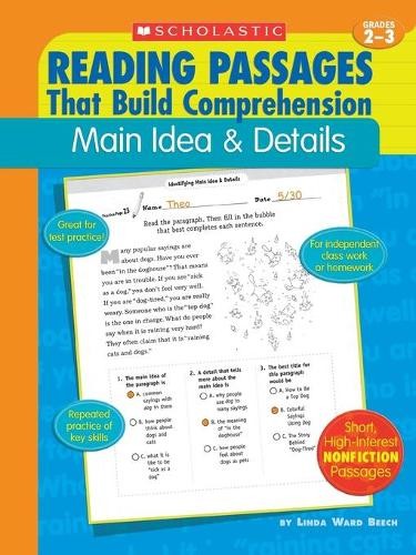 Linda Beech Reading Passages That Build Comprehension: Main Idea and (Paperback)