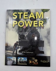 Guide to North American Steam Locomotives & Steam Power 2 Book Lot, PB.