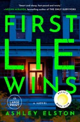 First Lie Wins: A Novel (Random House Large Print) – Paperback – GOOD