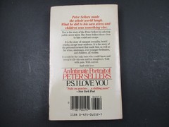 P.S. I LOVE YOU (AN INTIMATE PORTRAIT OF PETER SELLERS) 1983 Paperback PB