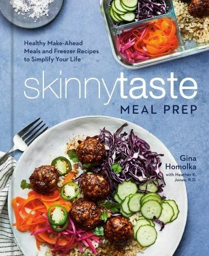 NEW Skinnytaste Meal Prep by Gina Homolka, Hardcover, FREE SHIP