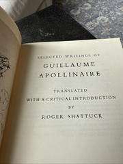 GUILLAUME APOLLINAIRE Selected Writings PB 3rd Print Roger Shattuck
